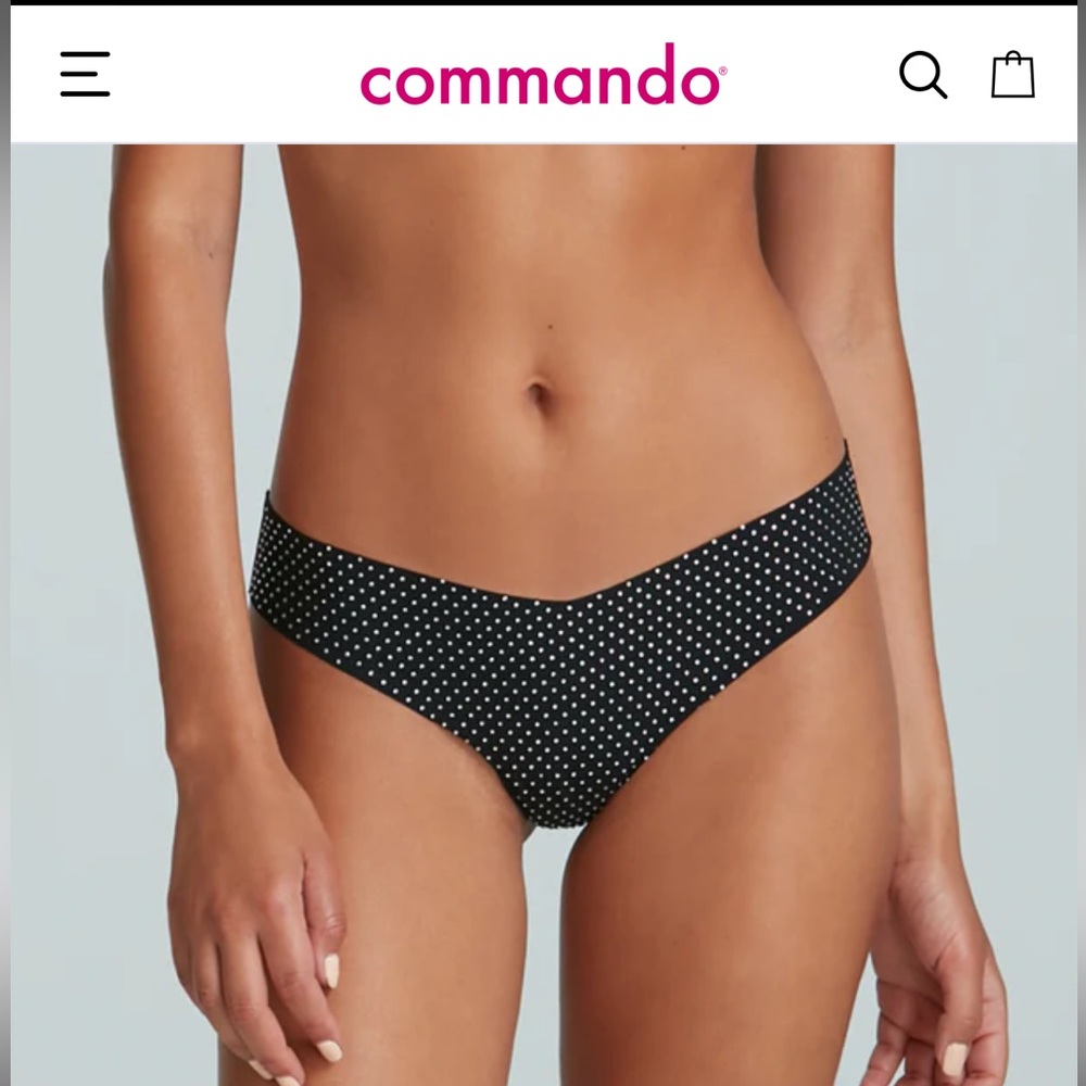 Commando party thong